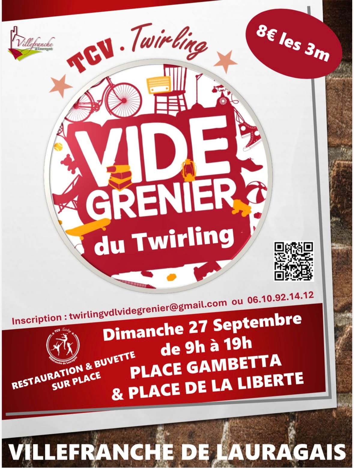 VIDE GRENIER A VILLEFRANCHE-DE-LAURAGAIS
