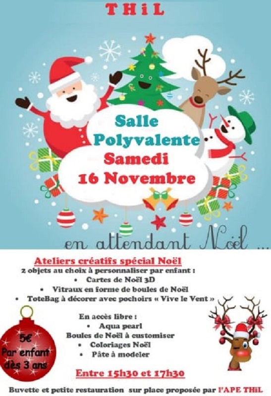 ATELIER CREATIF SPECIAL NOEL, THIL