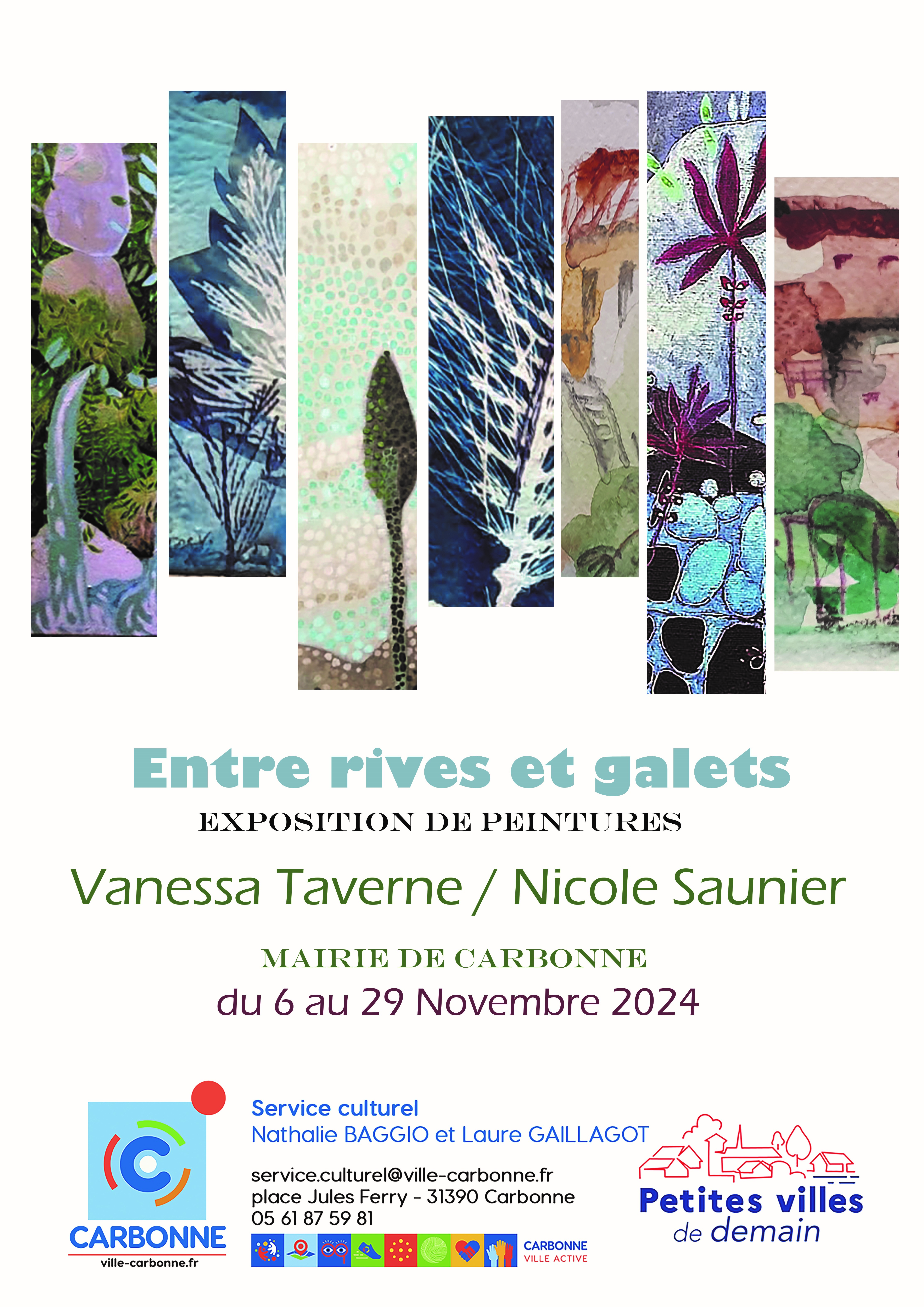 ENTRES RIVES ET GALETS Du 6 au 29 nov 2024